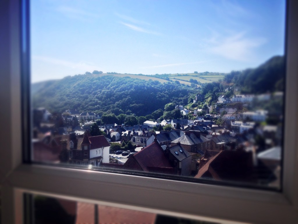 Lynton village in the morning