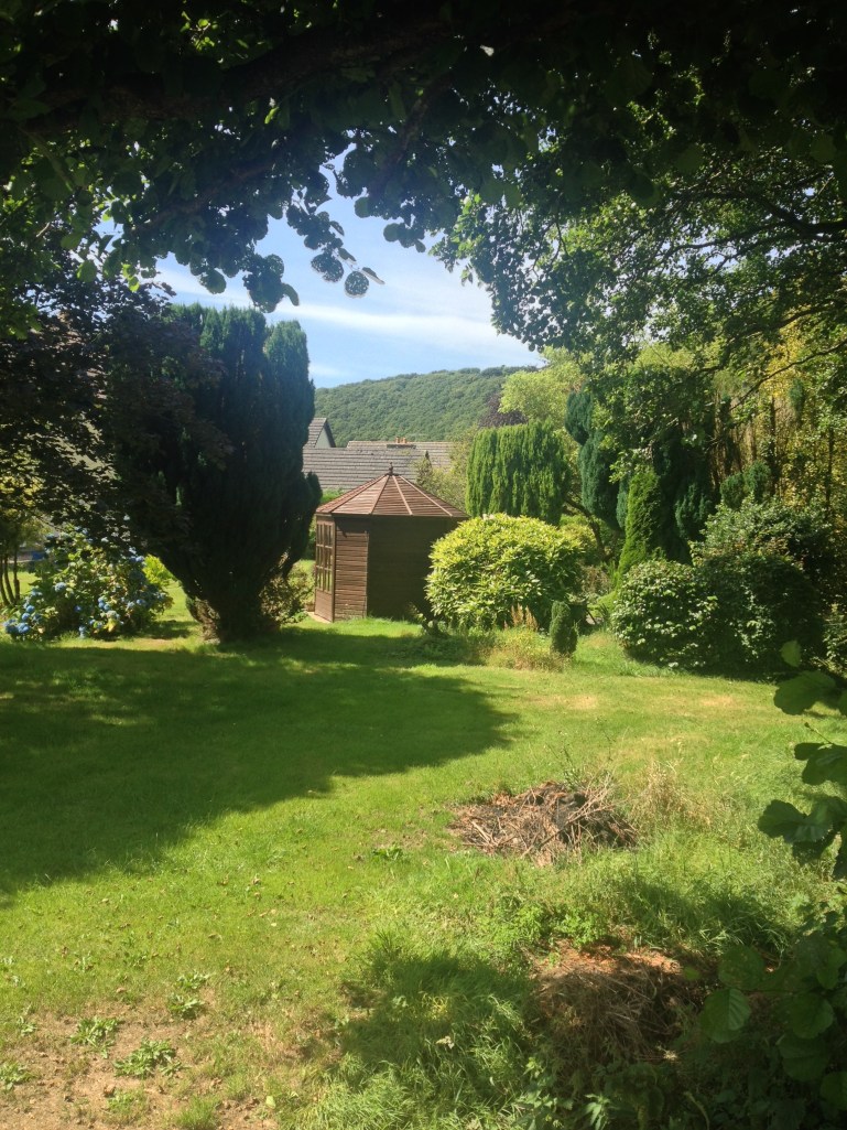 garden view of the village
